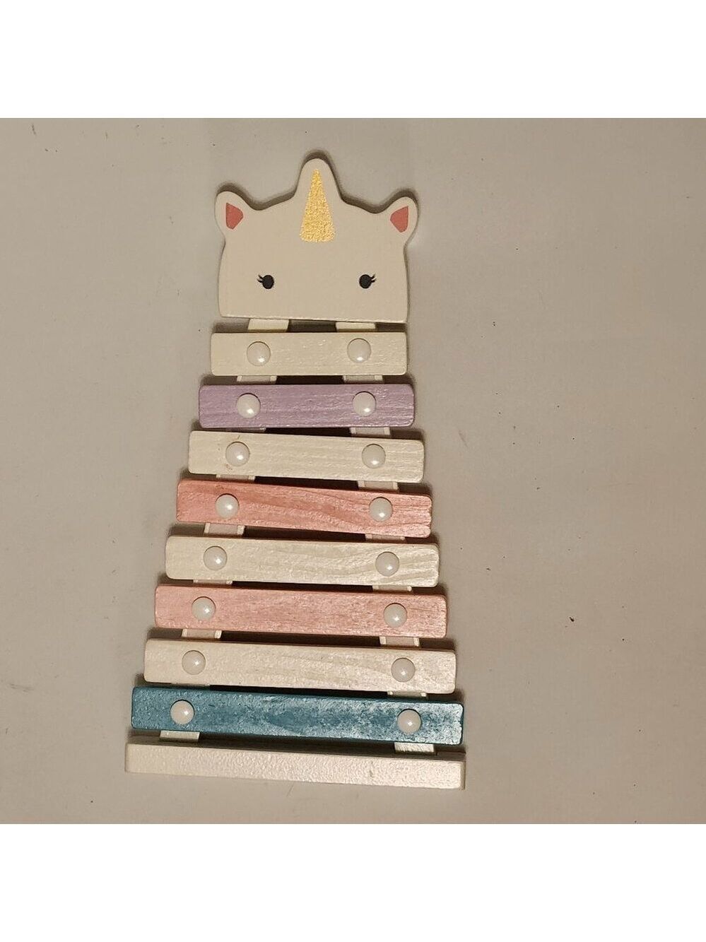 ADORABLE SWEET UNICORN XYLOPHONE Pottery Barn Kids Pastel WOODEN